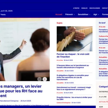 Harcèlement Entreprise