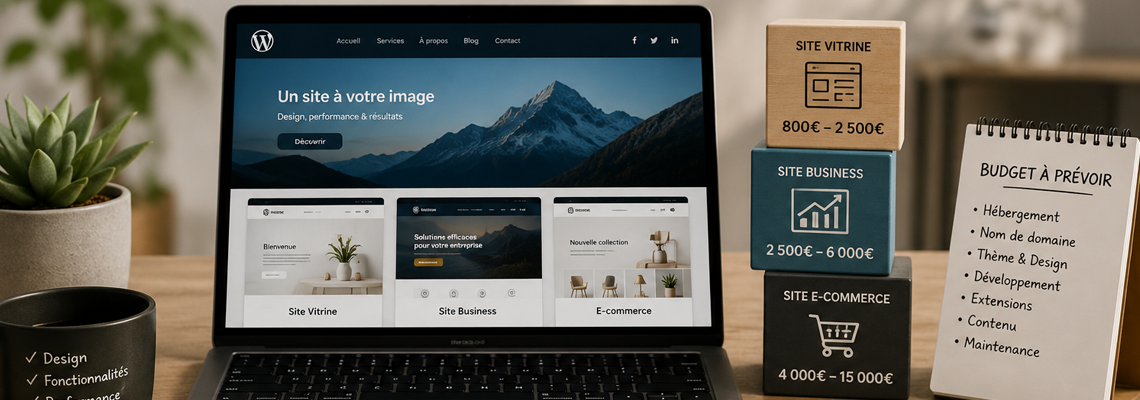 Combien coûte un site WordPress en 2026 ? Prix et budget à prévoir